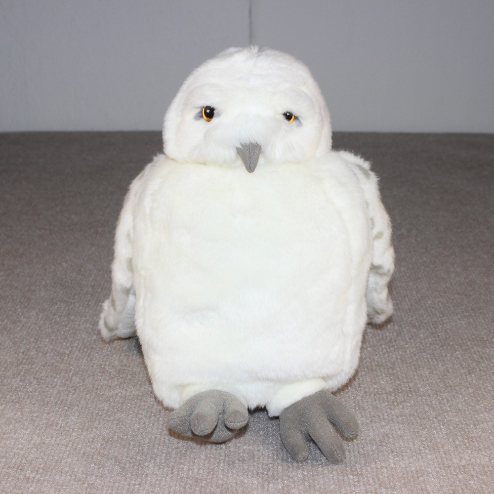 Harry Potter Hedwig Snowy Owl Plush Hand Puppet Wizarding World Universal Studio